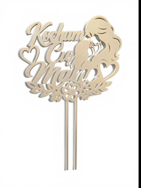 Topper „Kocham Cię Mamo”
