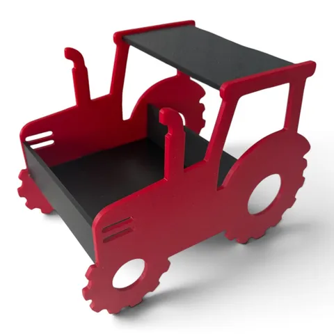 Traktor - koszyk dekoracyjny