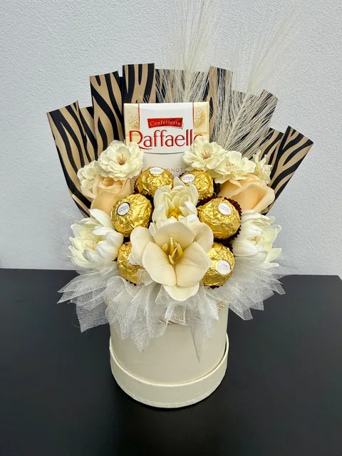 Słodki bukiet Raffaello & Ferrero